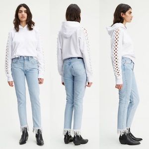 LEVI’S Made & Crafted 501 High Rise Skinny Jeans